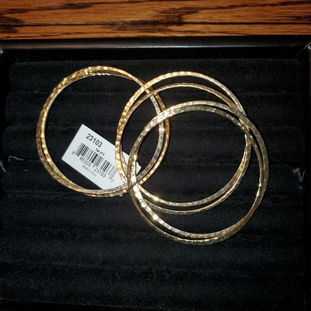 Cookie Lee 6-Pack Bracelet Set NWT - Picture 4 of 5